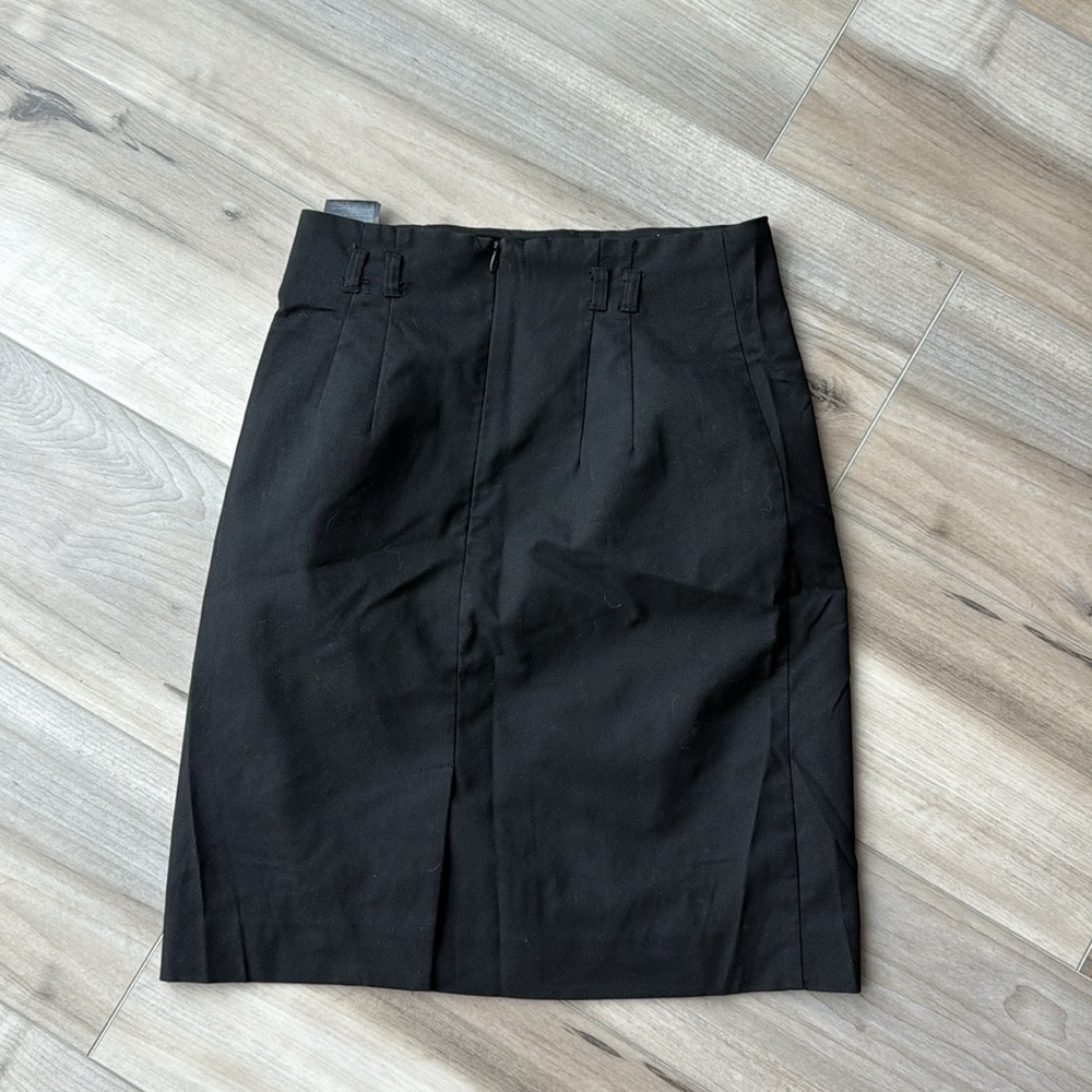 H&M black pencil pencil skirt size 2 - Picture 3 of 3